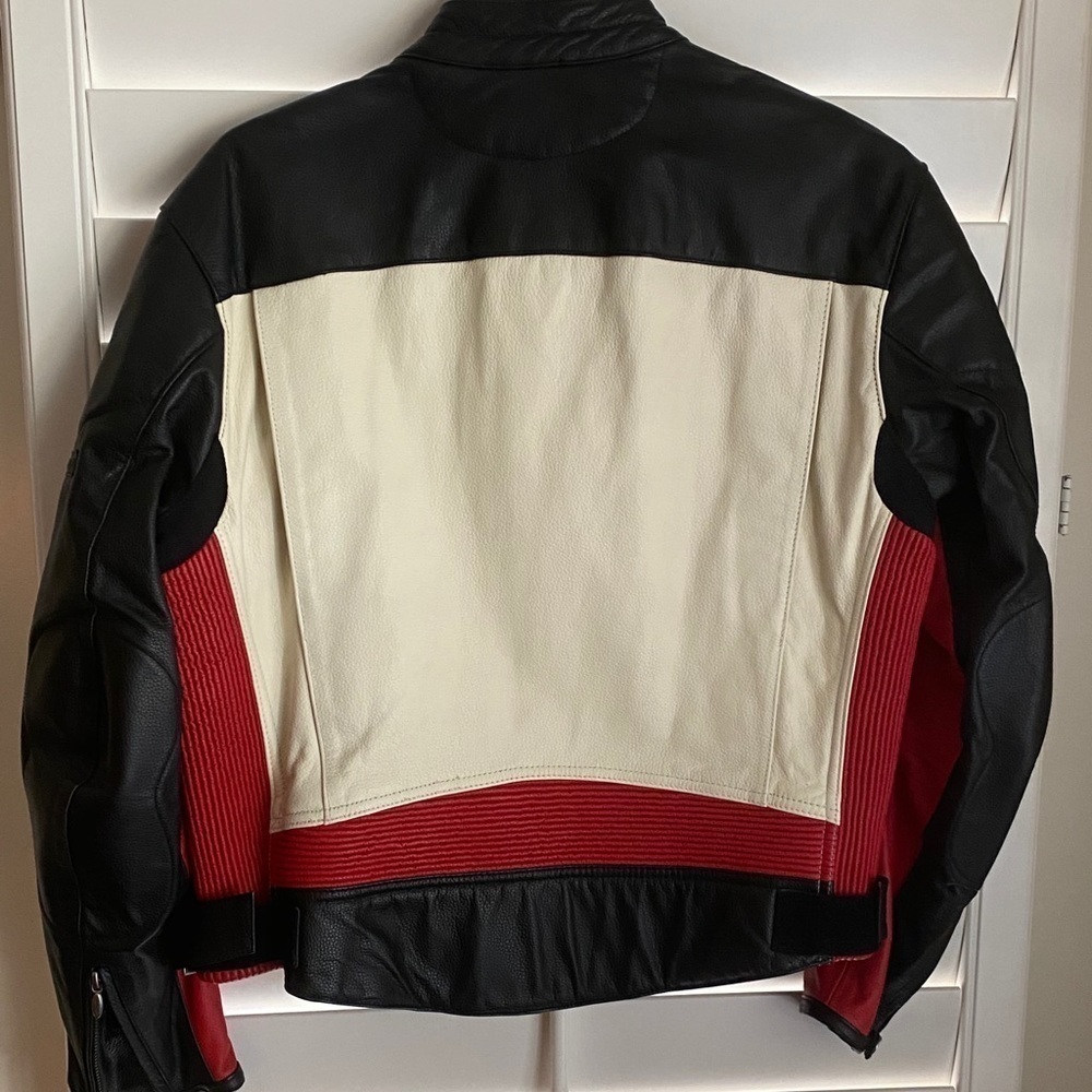 Women's Authentic Harley Davidson leather Jacket Color RAPID CITY Large NWT - Picture 5 of 13